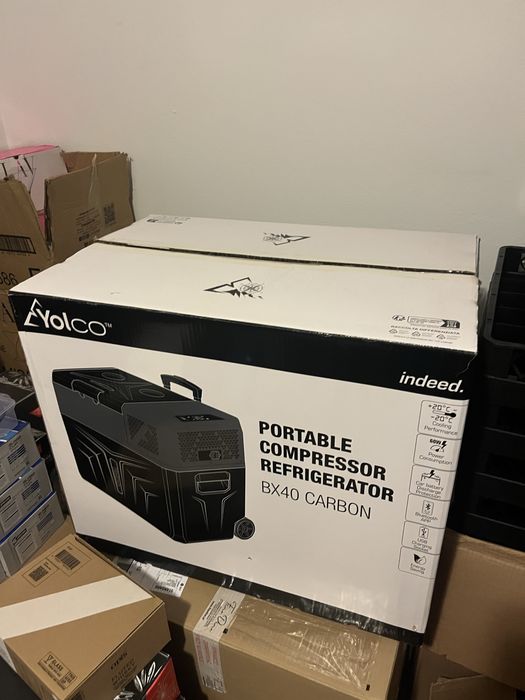 Nowa lodowka turystyczna YOLCO BX40 carbon