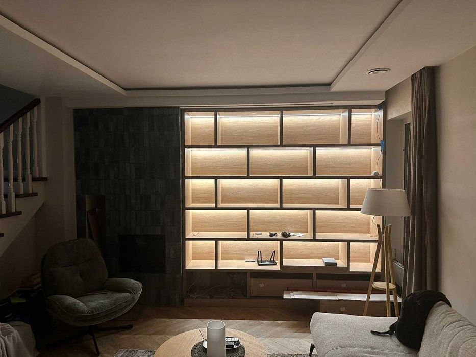 Regał, biblioteka na wymiar, 7 dni realizacji