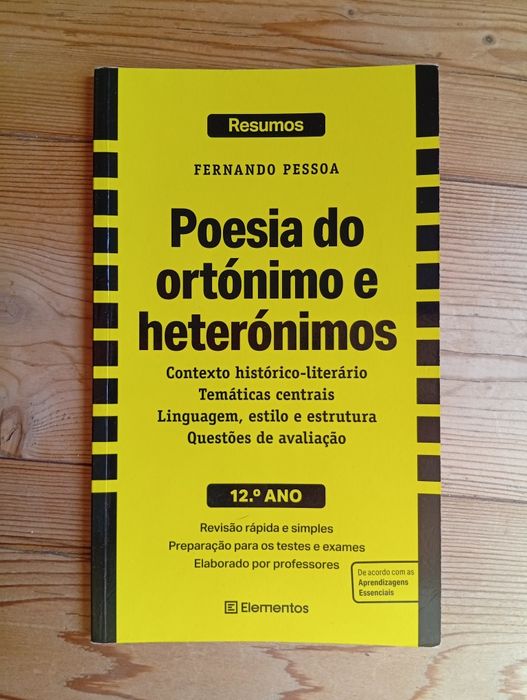 Resumo - Poesia do ortónimo e heterónimos