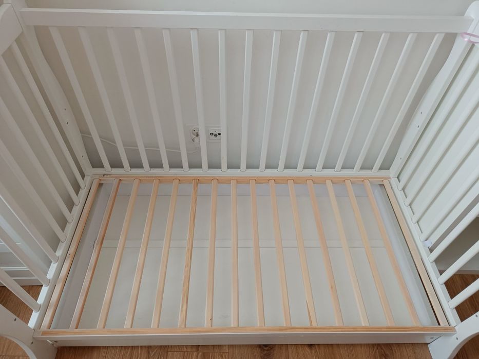 Łóżeczko tapczanik 3w1 wymiary 120x60 stan bdb