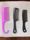 Conjunto de 3 pentes cabelo NOVOS