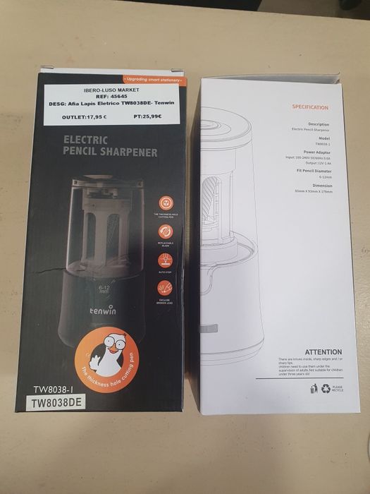 Afia lápis eléctrico TW8038DE-TENWIN