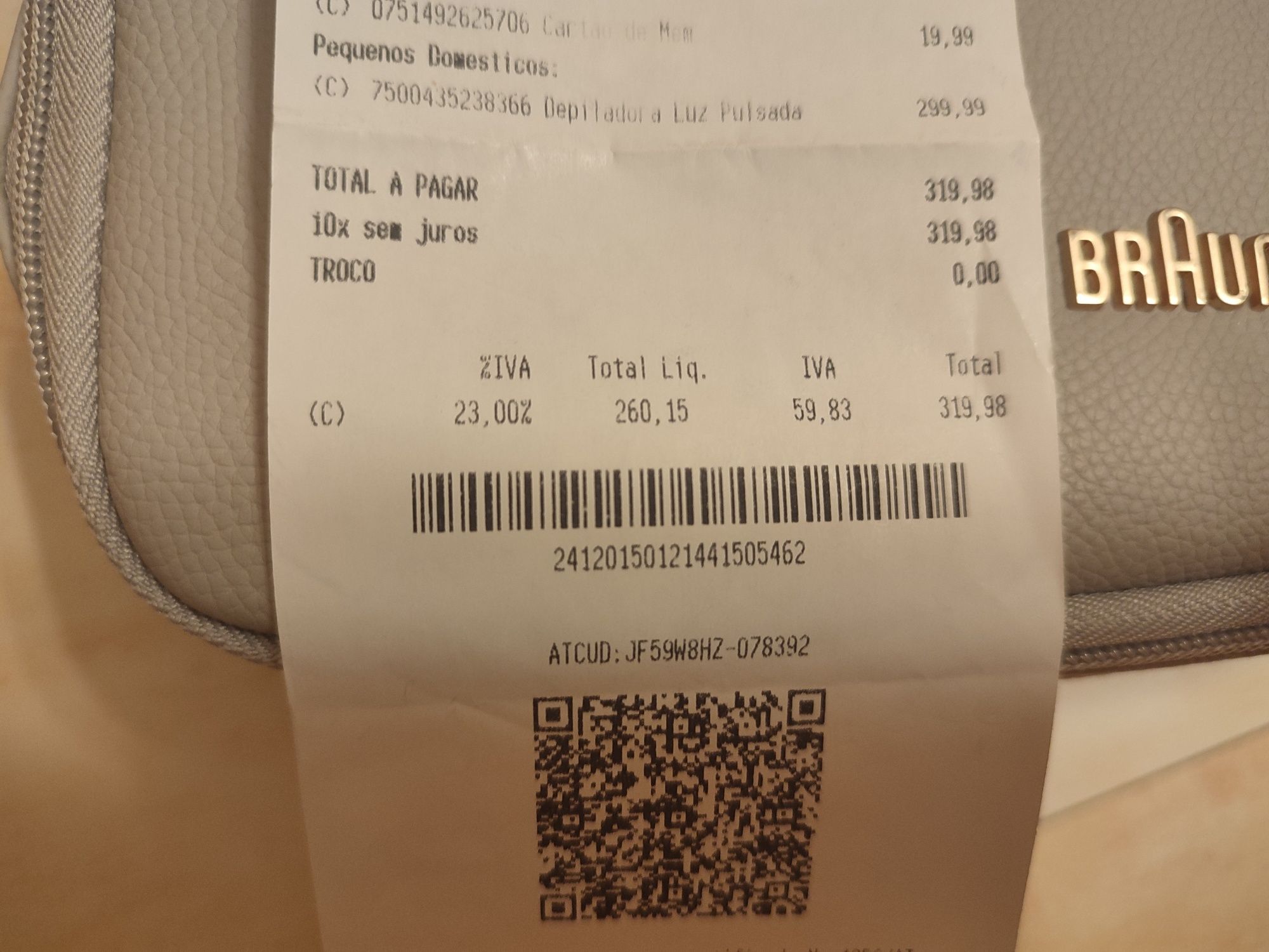 Depiladora lazer nova, ainda na garantia