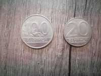 dwie monety kolekcjonerskie