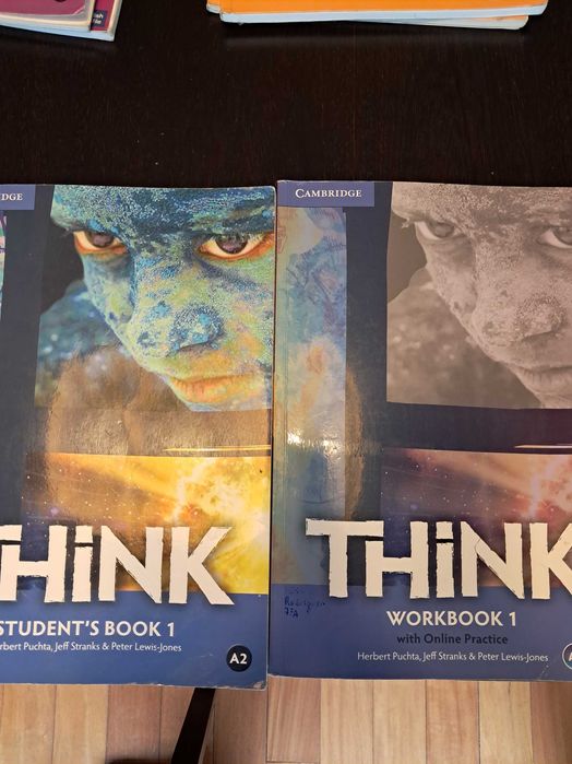 THINK Student's Book + Workbook  COMO NOVOS
