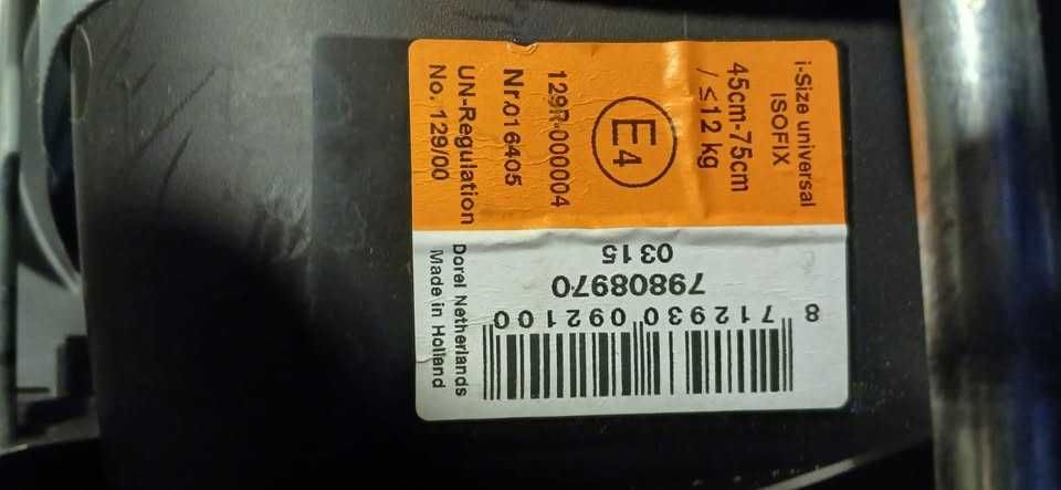 Maxi Cosi fotelik i baza isofix