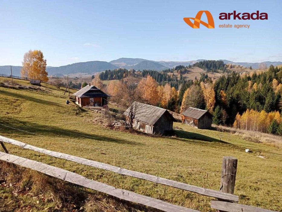 Продаю мальовничу ділянку з будиночком в горах
