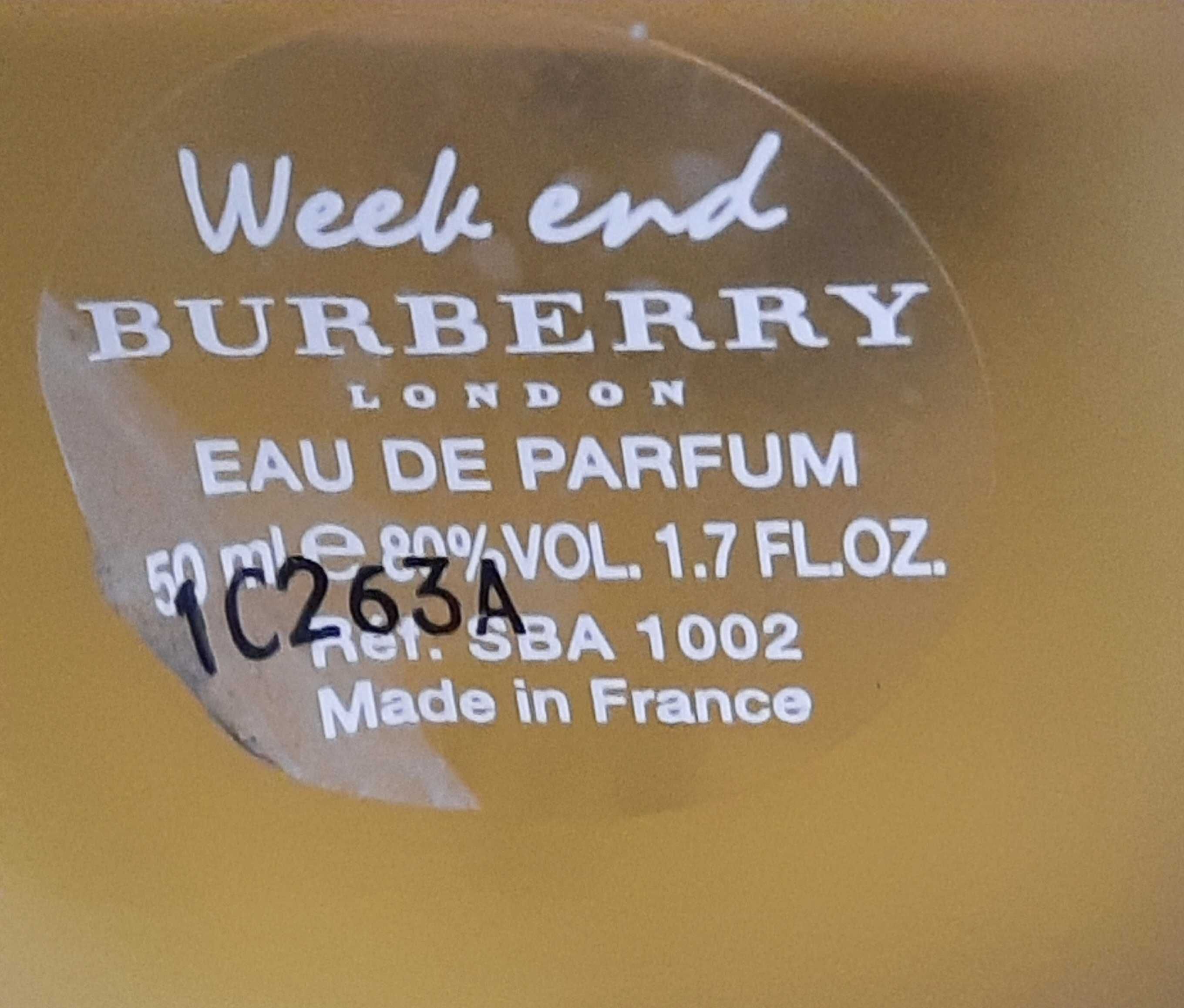 BURBERRY Week end 50 ml