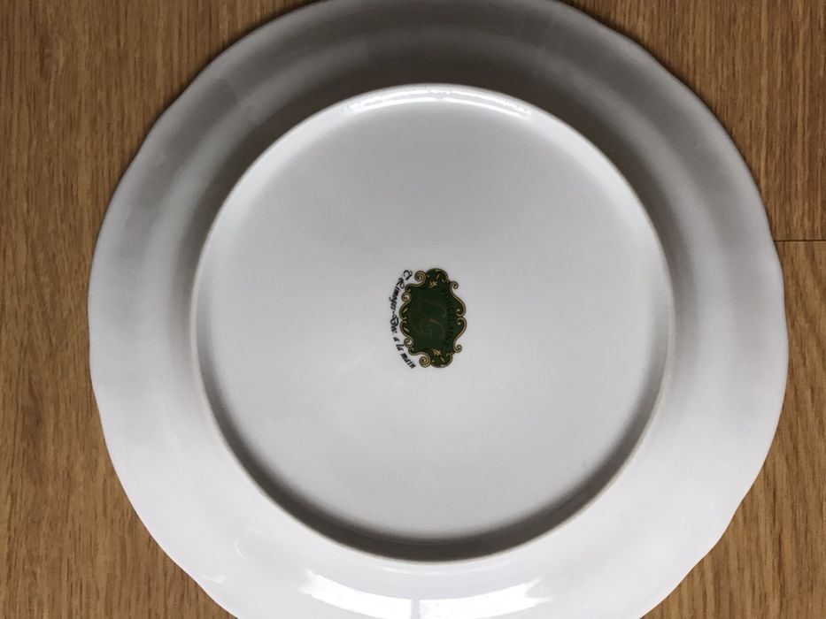 Pratos limoges 29 cm - decorativo