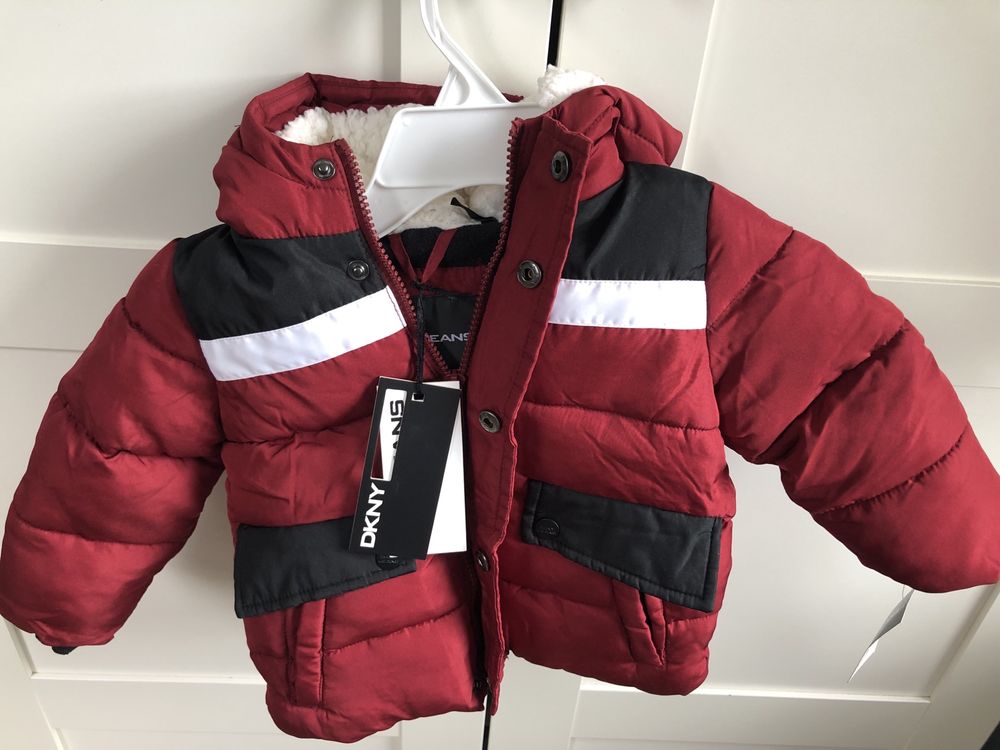 Nowa kurtka zimowa DKNY, 18 miesiecy