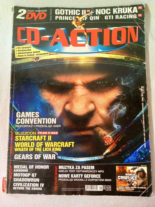 5 x czasopismo CD Action (numery 143, 158, 168, 176, 194) - bez płyt