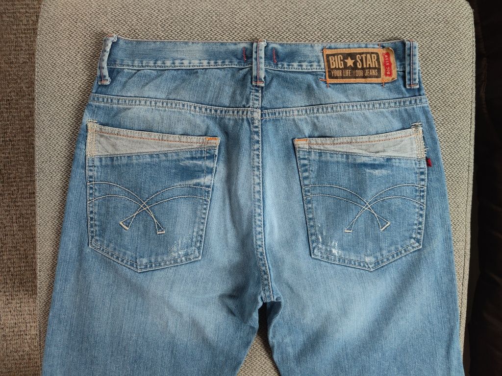 Big Star spodnie dżinsowe męskie W33 L32