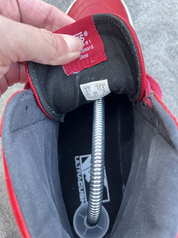 Vans r. 42 buty wysokie sneakersy skorzane