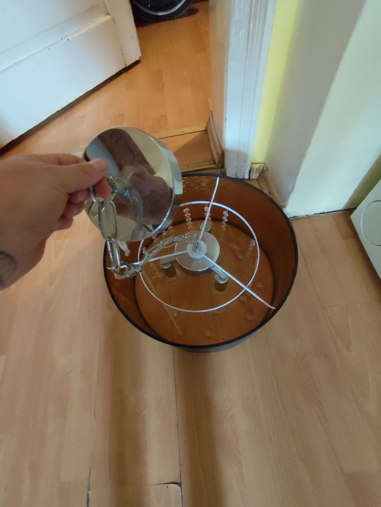 Lampa wisząca czarna
