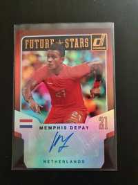 Panini Donruss 2015 FutureStars Memphis Depay Lyon Barcelona Autografo