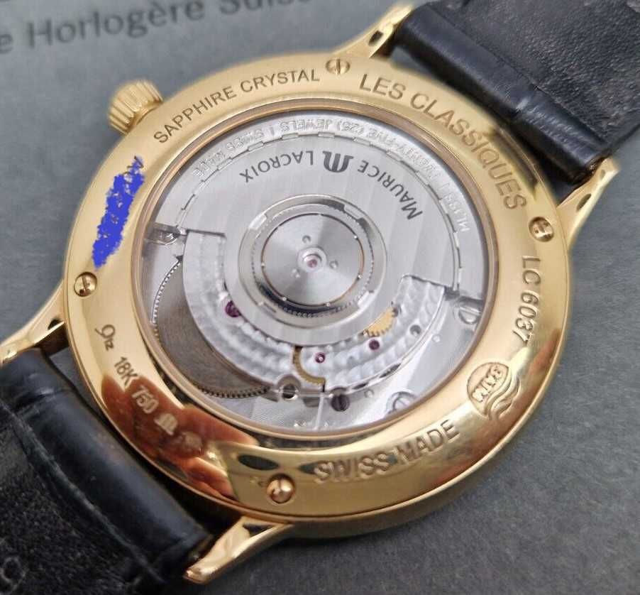 Maurice Lacroix Les Classiques Date Automatyczny gold 18K złoto 750