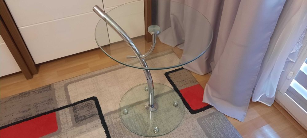 Stolik szklany kawowy