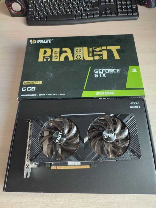 Відеокарта Palit GeForce GTX 1660 Super 6GB GamingPro