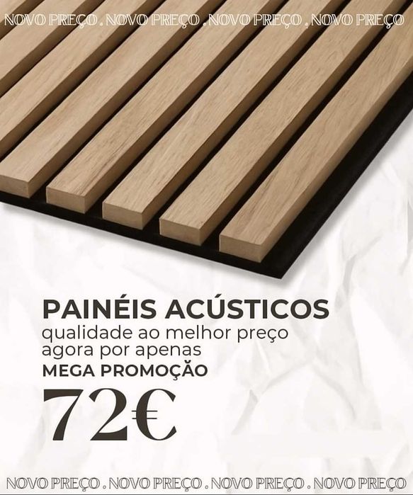 Painéis Acústicos Ripados/Decorativos