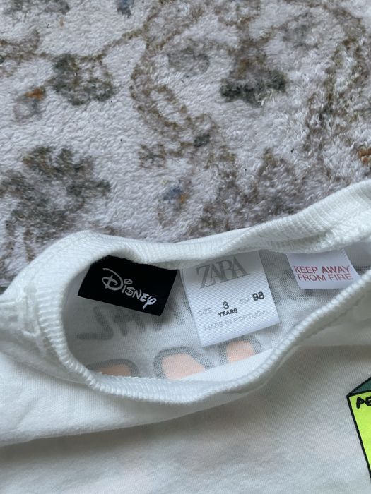 ZARA koszulka dla chłopca rozmiar 98 ubranka na lato tshirt stan ideal