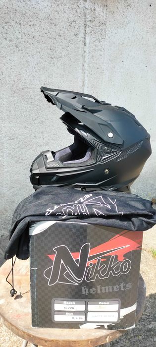 Capacete cross xs criança