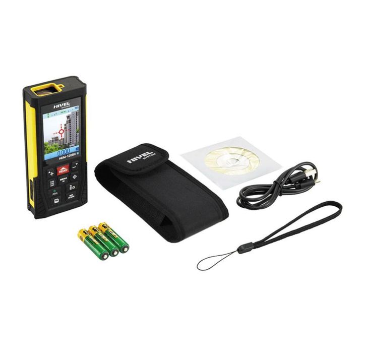 Miernik odległości Dalmierz laserowy Nivel HDM-120BC 120m z kamerą
