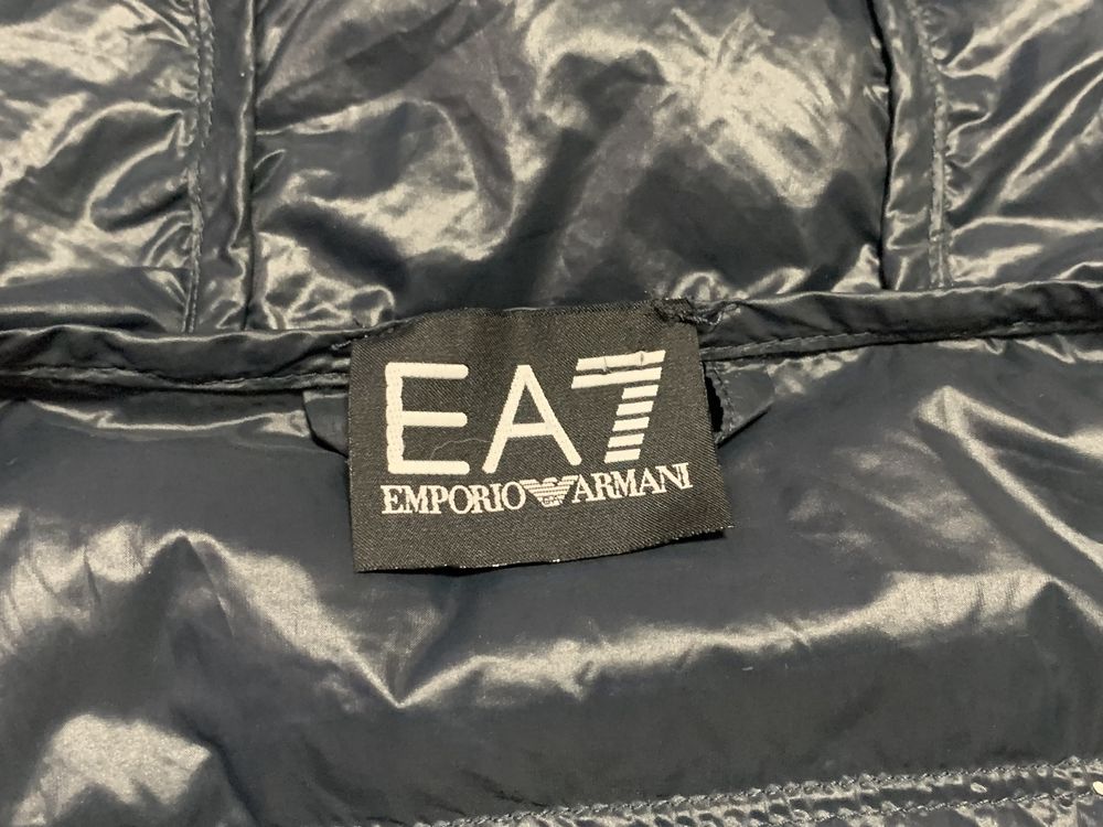 Emporio Armani_EA_Kurtka Meska Pikowana Puchowa Kurtka_L