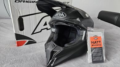 Kask cross enduro Airoh Wraap black Matt rozmiar S