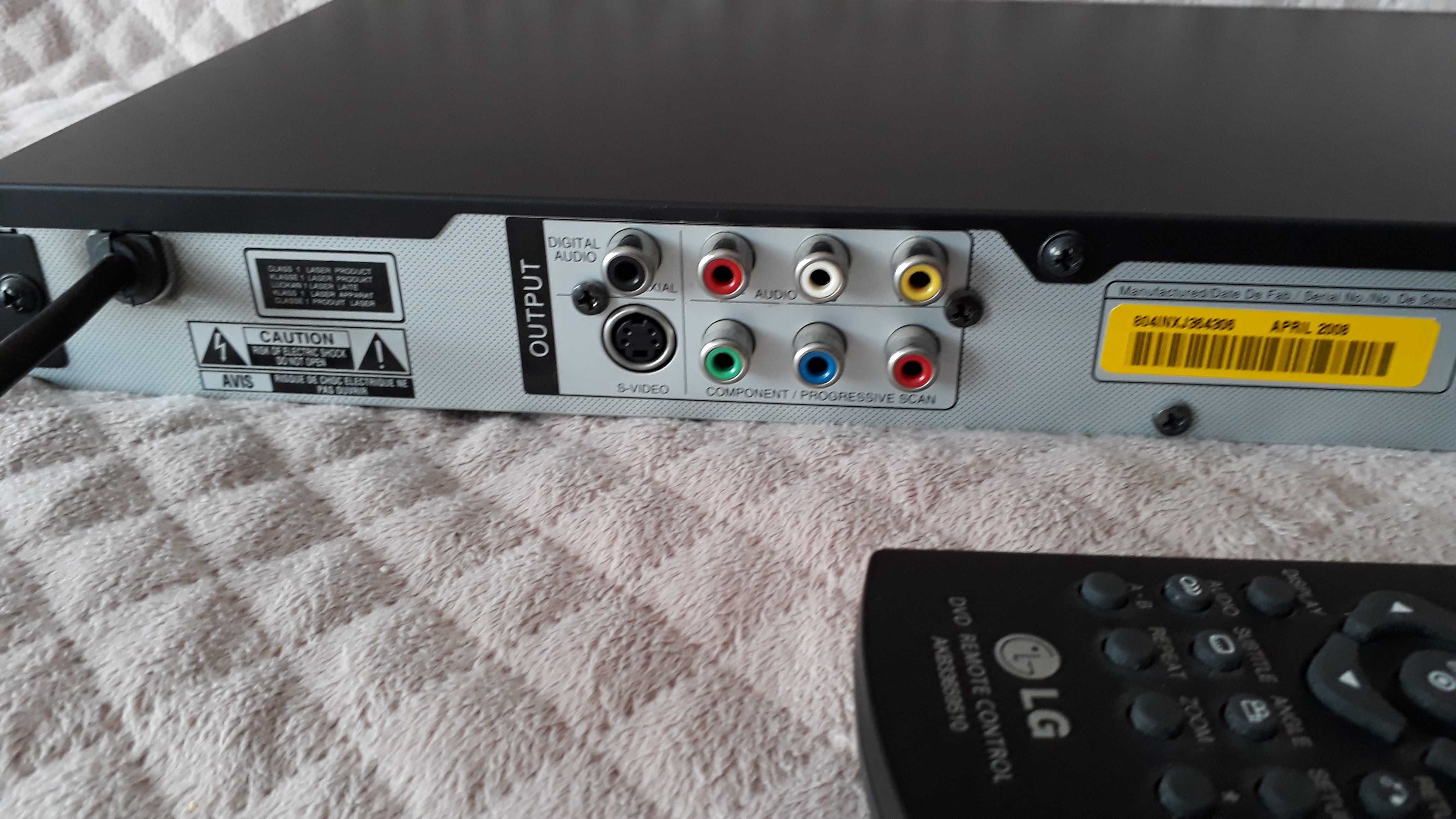 Odtwarzacz DVD LG DVX340