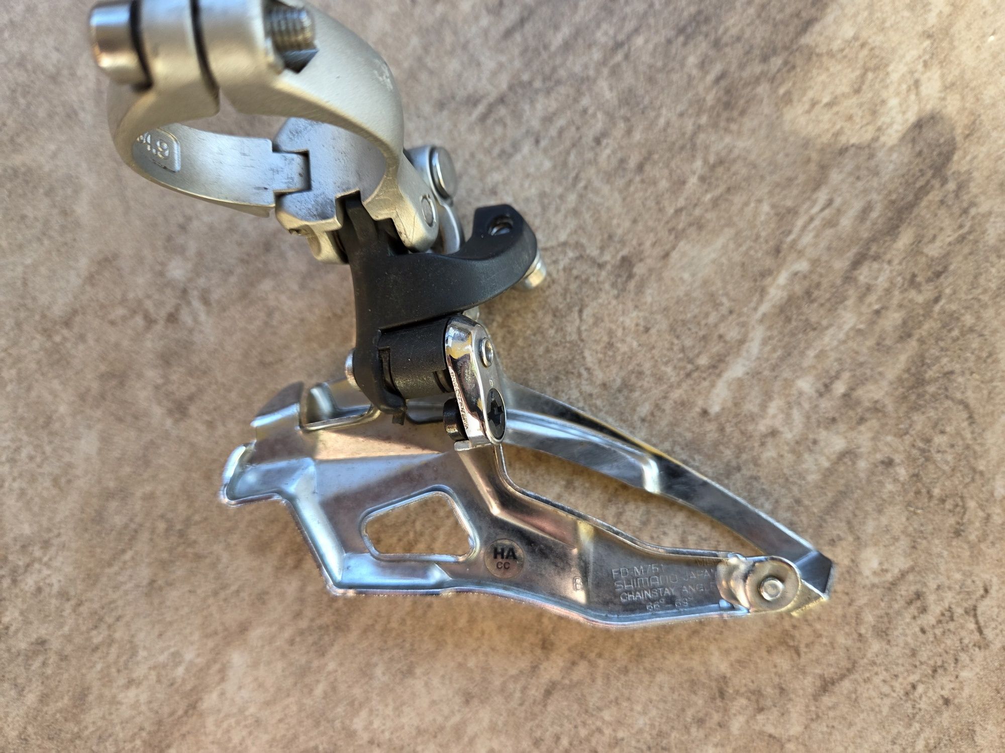 Grupa Shimano XT M750 manetki RD FD prawie retro mtb ;)