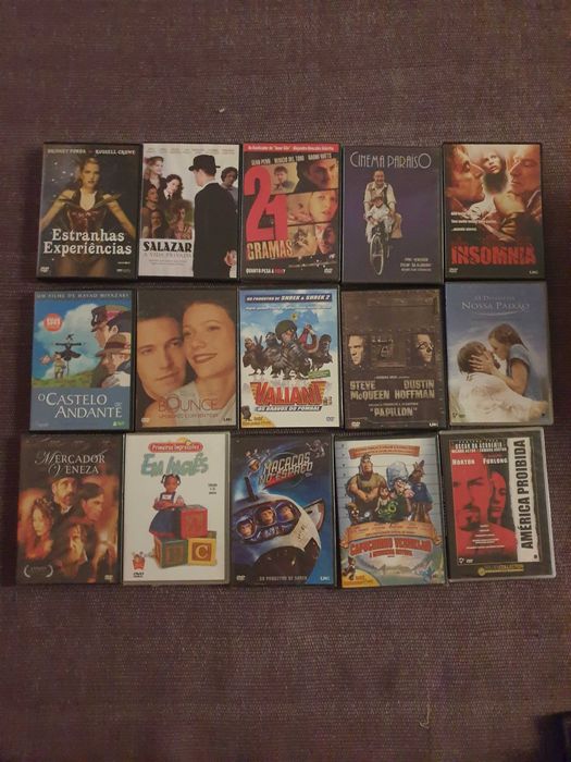 DVD novos alguns ainda embalados
