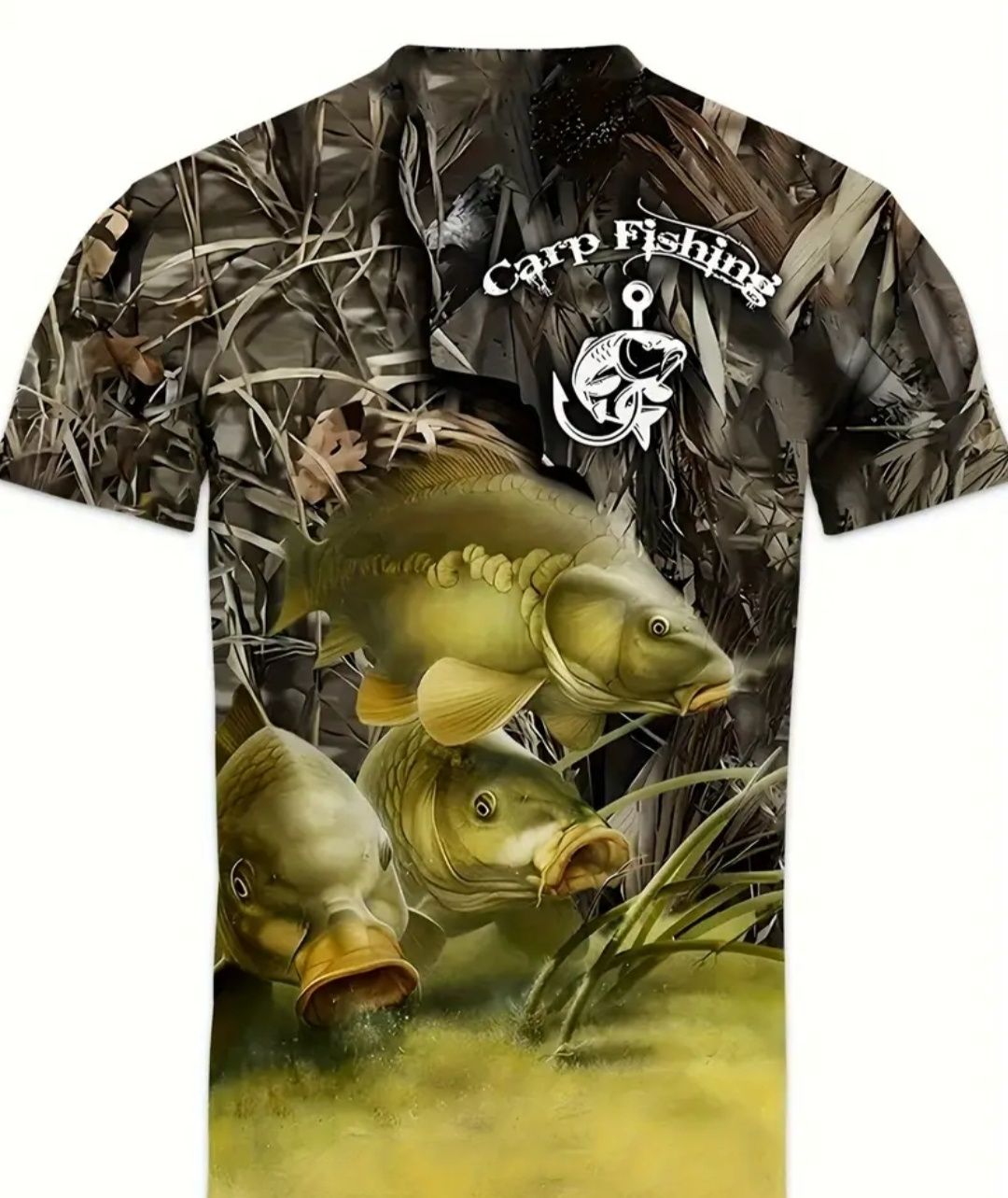 Koszulka z motywem ryb carp roz 2XL