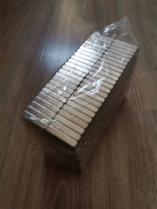 Magnesy neodymowe 25x10x5 mm, N42 sztabki Łódź Centrum, Jakość, Cena