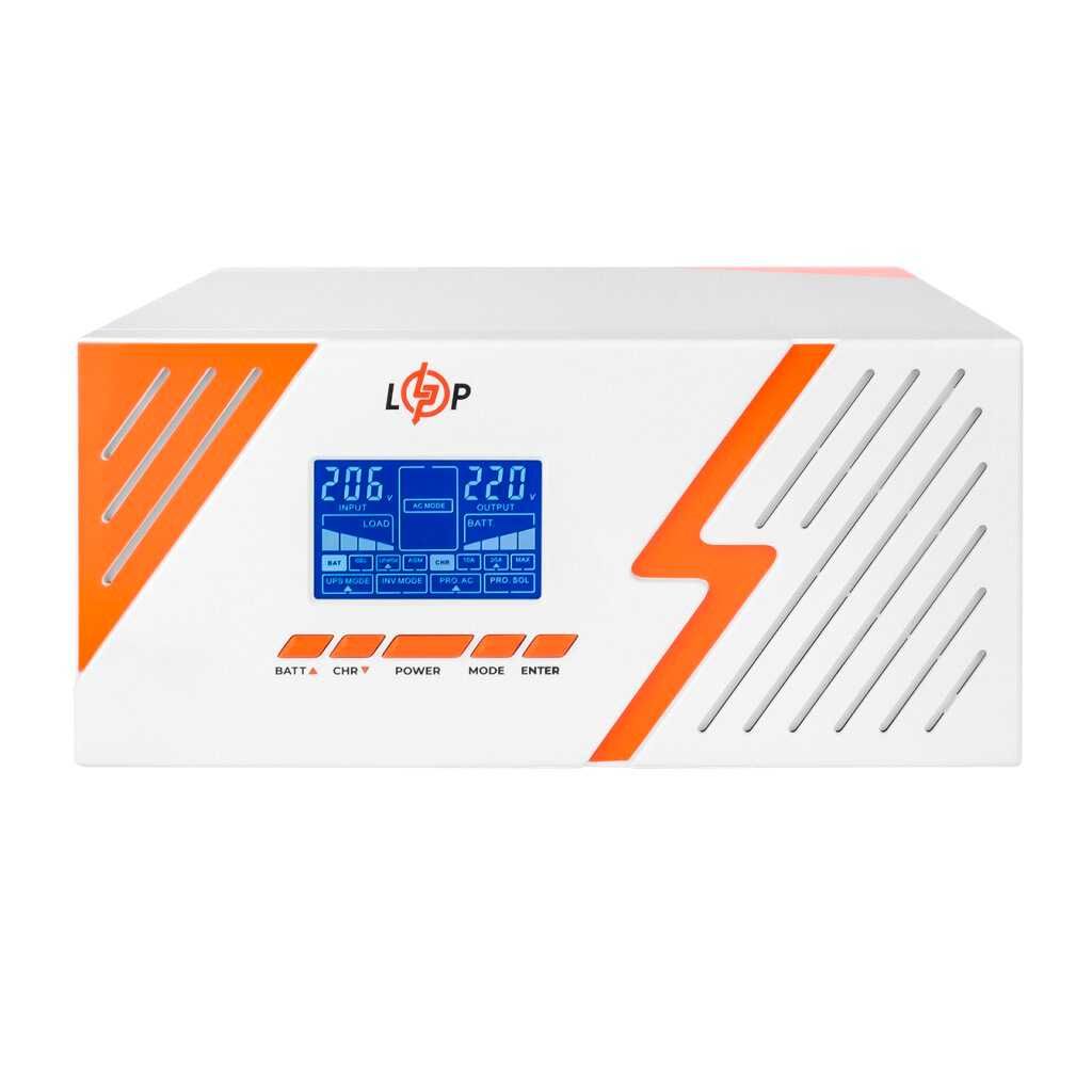 ДБЖ з правильною синусоїдою 12V LPM-PSW-1500VA  White АКЦІЯ +подарунок