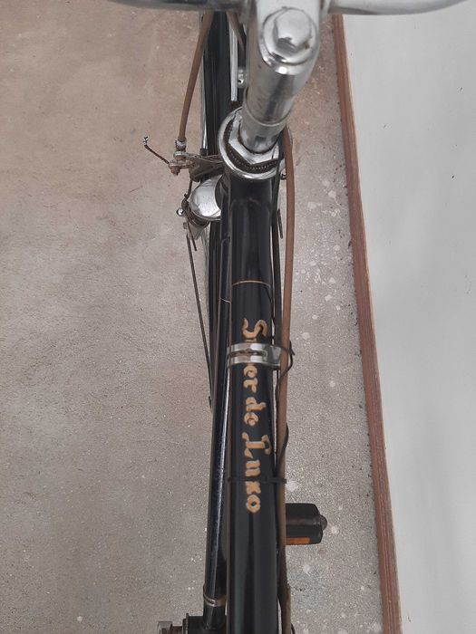 Bicicleta antiga pasteleira - Marca Cristina