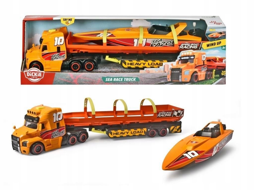 Ciężarówka Sea Race Truck 41cm, Dickie Toys