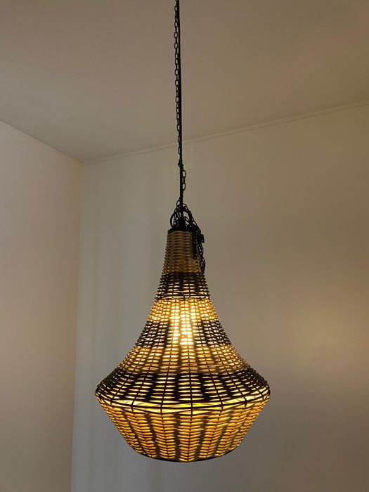 15x Abajur de teto de verga