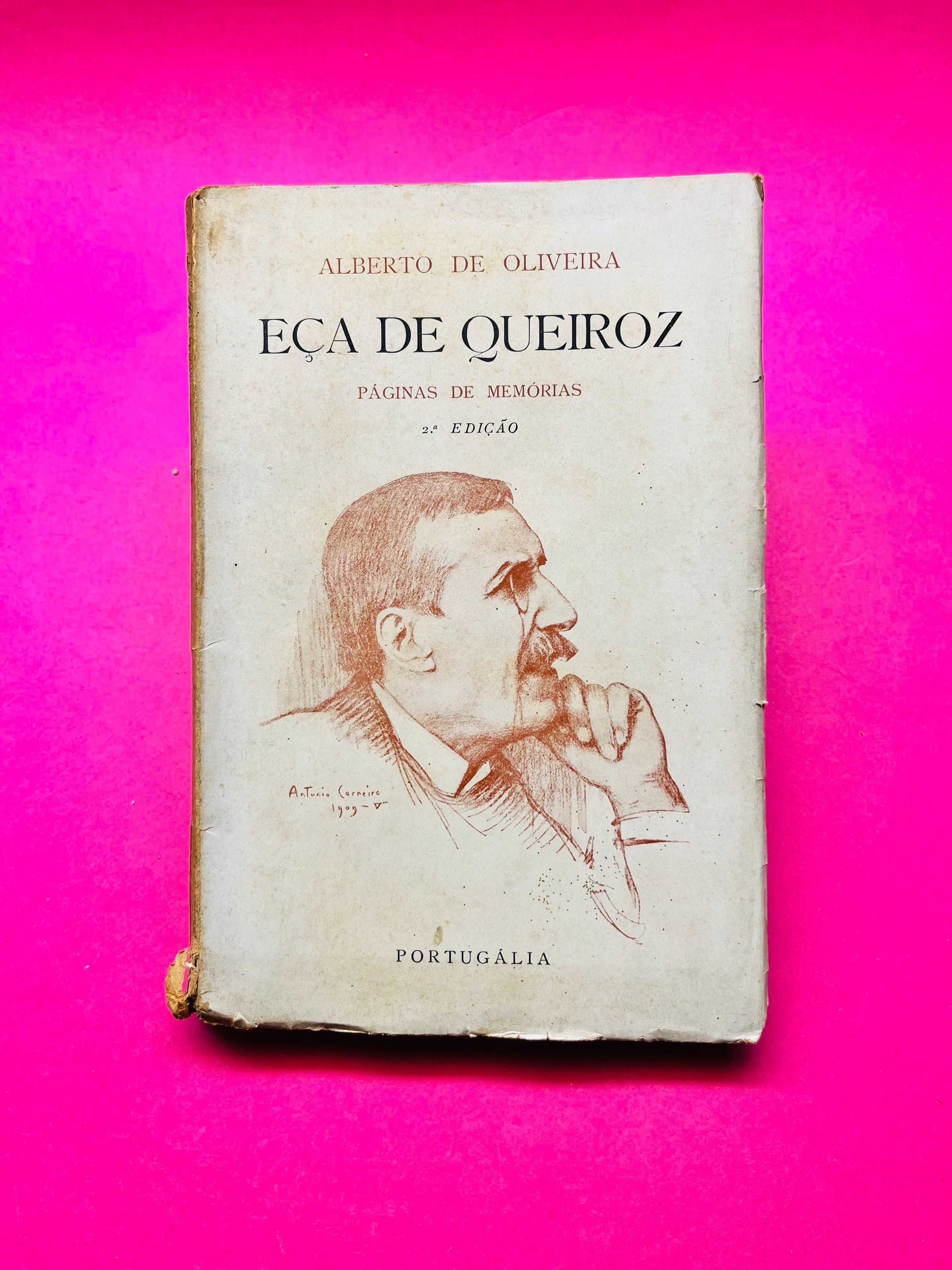 Eça de Queiroz, páginas de Memórias - Alberto de Oliveira