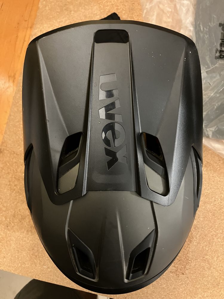 Kask Fullface UVEX Jakkyl Na hulajnoge elektryczną/na rower Z GOGLAMI