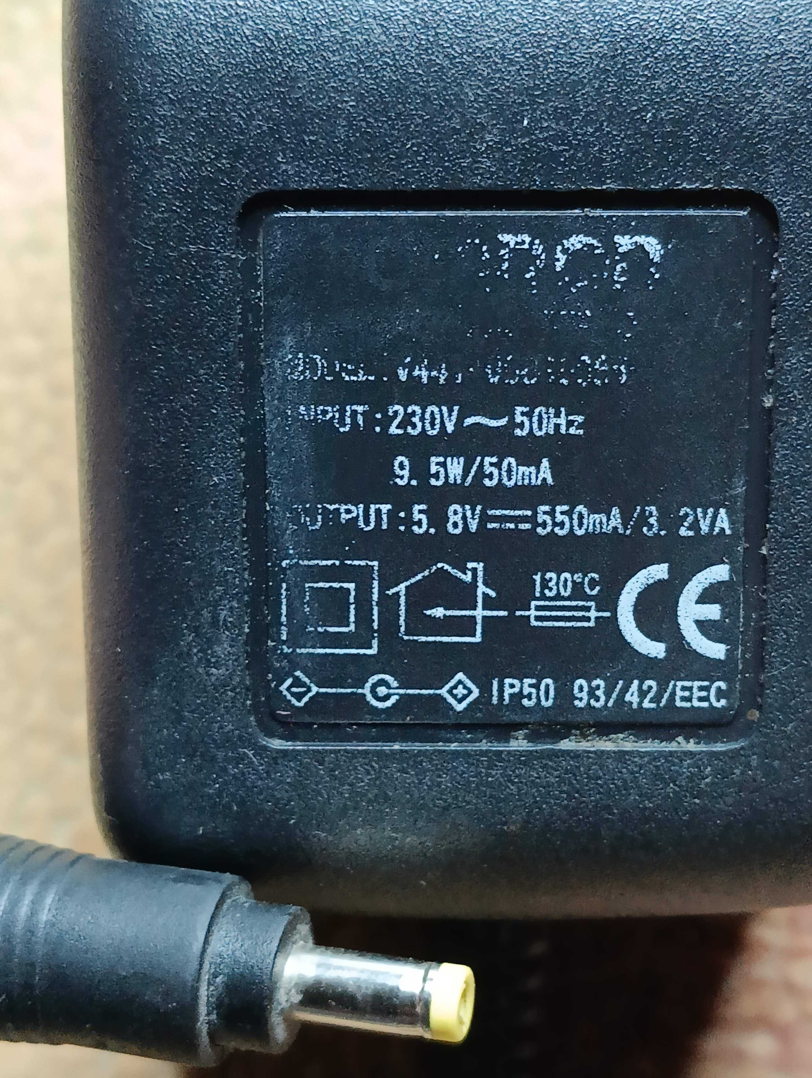 Блок живлення питания для тонометра OMRON 5.8V 550mA