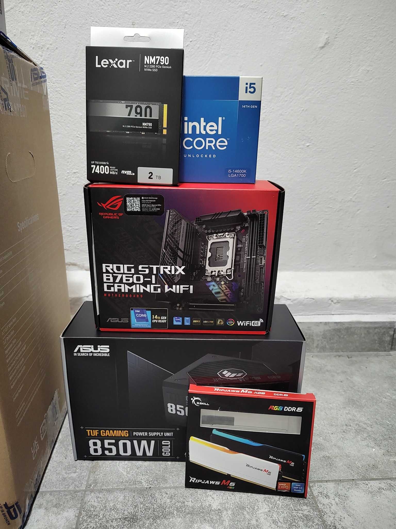 Komputer: i5-14600K + 48GB DDR5 + 2TB + RX 9070 XT / WiFi
