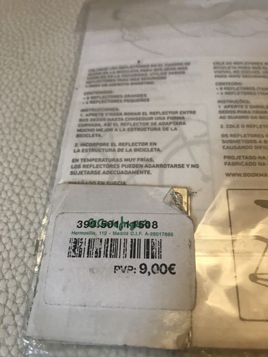 Refletores magnéticos para bicicleta novos