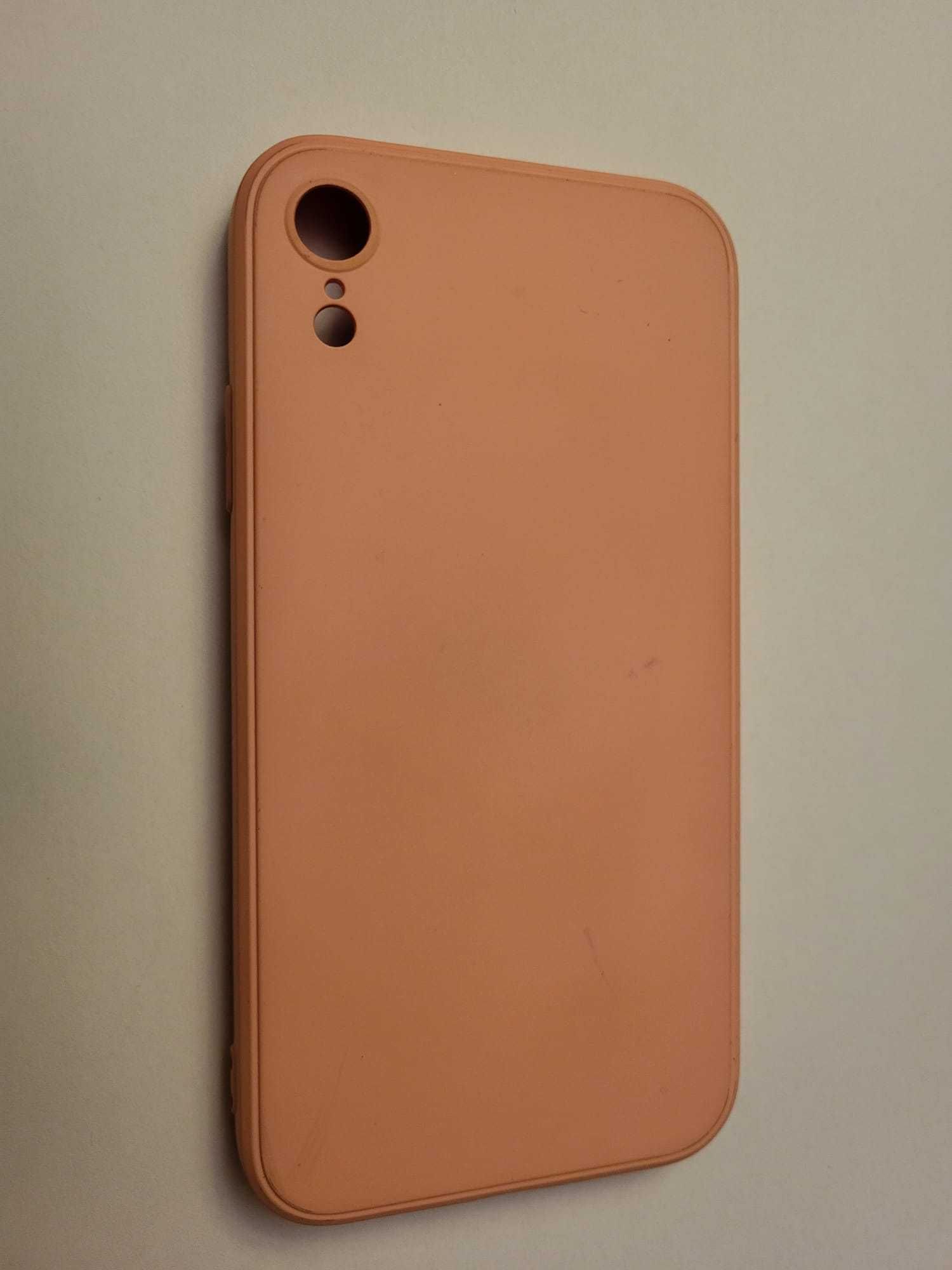 Capa de silicone soft touch para iPhone XR