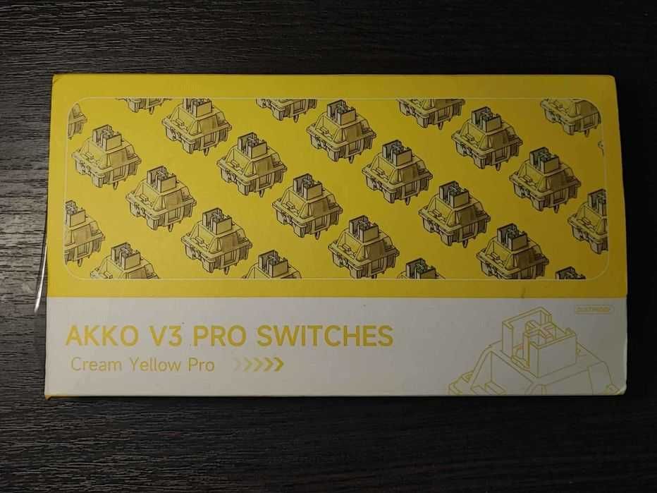 Перемикачі Akko v3 cream yellow pro