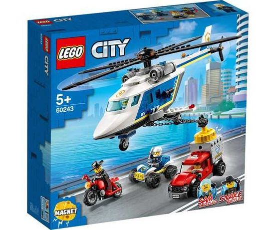 LEGO CITY Погоня на поліцейському гелікоптері 60243
