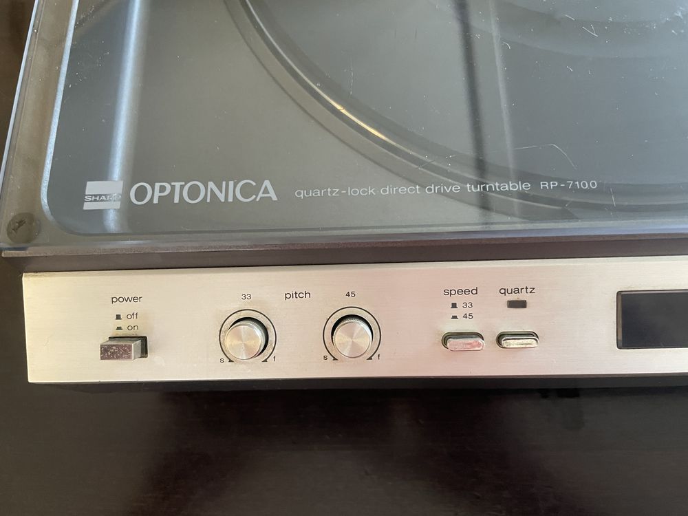 Sharp optronica RP-7100 gramofon sprawny