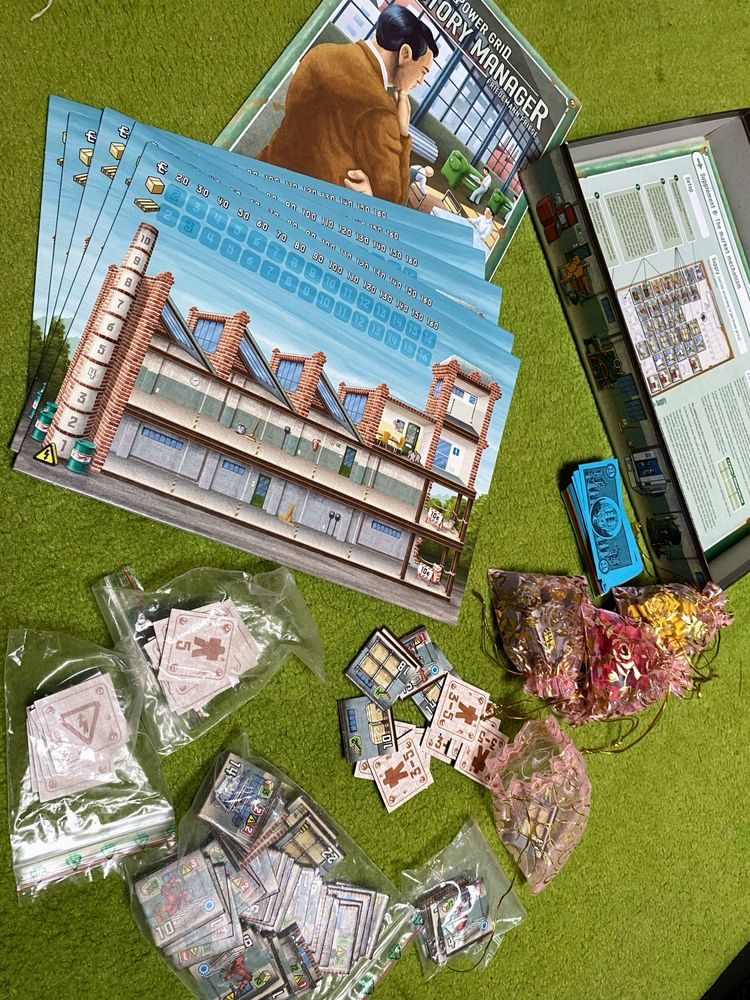 Gra planszowa “Factory Manager” Unikat!