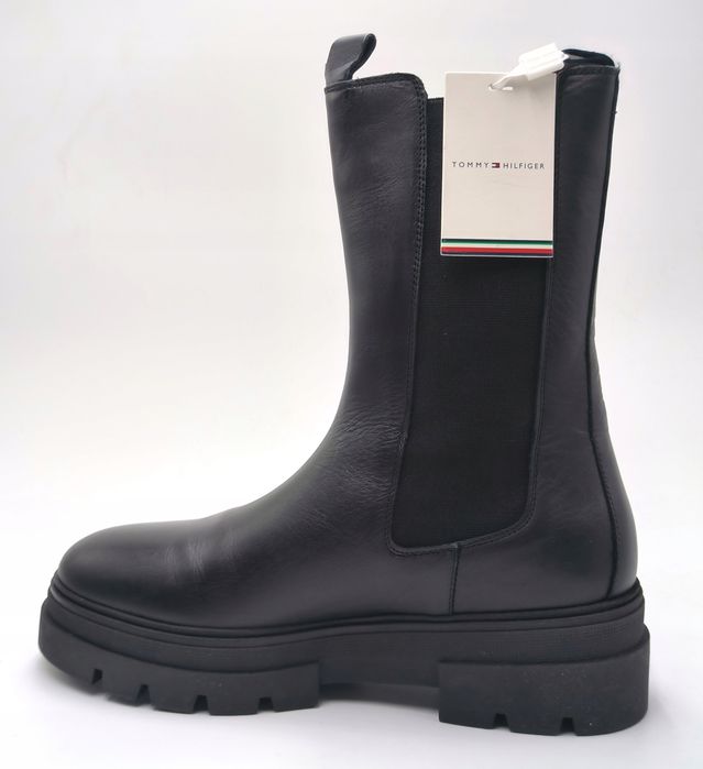 Botki Damskie Tommy Hilfiger Monochromatic Chelsea Boot | Rozmiar 39