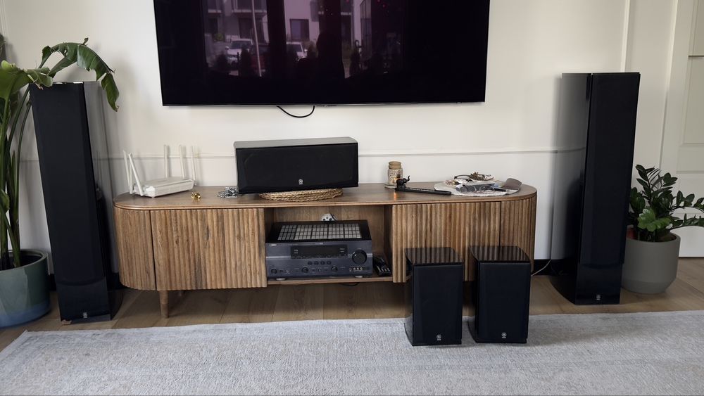 Kino domowe zestaw Yamaha Amplituner RX- V663, NS-555, NS-333, NS-C444