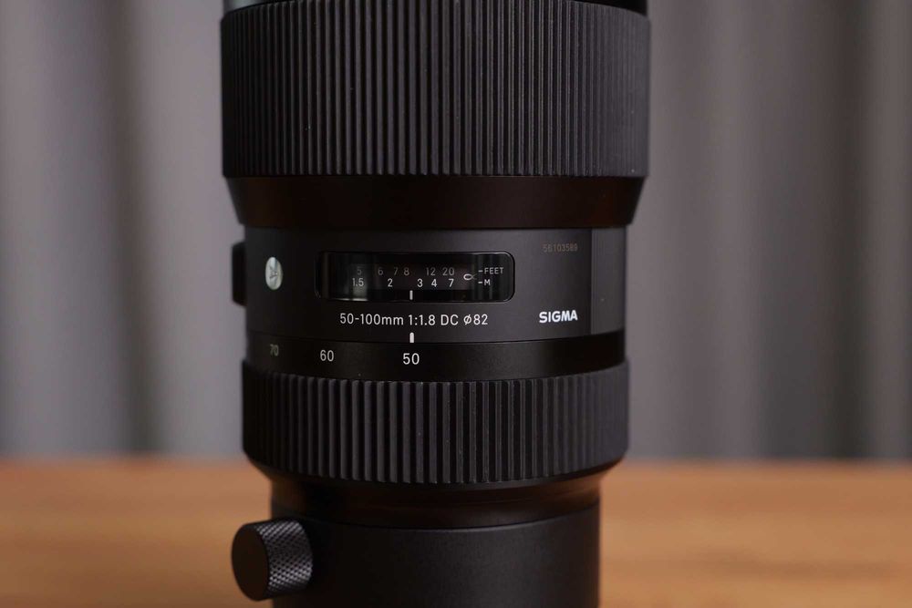 sigma 50-100 f/1.8 mocowanie canon ef